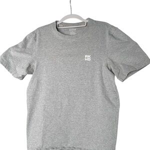 Duluth Trading Co Gray Short Sleeve Tee Classic Crew Neck